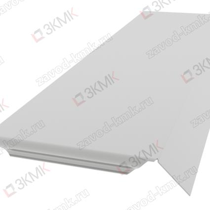 Крышка угла вертикального внешнего 90 градусов 600х100 мм (1,0 мм) оцинкованная - рисунок 1