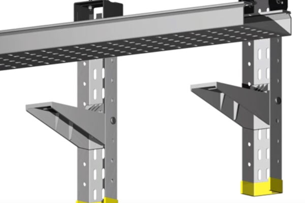 Монтажный перфорированный профиль