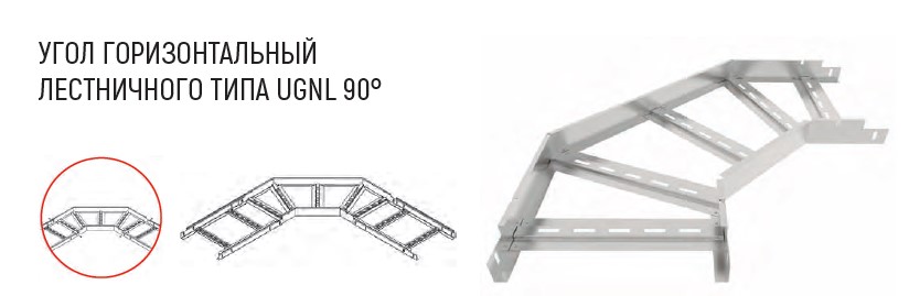 Угол горизонтальный лестничного типа Угол горизонтальный лестничного типа