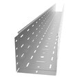 Лоток перфорированный 200х200х3000 (1,0 мм) крашенный - рисунок 1