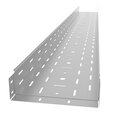 Лоток перфорированный 300х100х2500 (0,8 мм) крашенный - рисунок 1