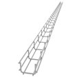 Лоток проволочный 70х50х3000 мм оцинкованный  - рисунок 1