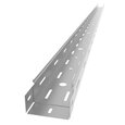 Лоток перфорированный 100х65х2500 (1,0 мм) крашенный - рисунок 1
