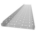 Лоток перфорированный 500х65х3000 (0,7 мм) крашенный - рисунок 1