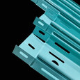 Лоток перфорированный 100х50х2000 (0,7 мм) крашенный - рисунок 3