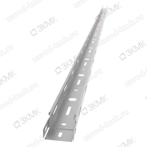 Лоток перфорированный 60х40х3000 (1,0 мм) крашенный - рисунок 1