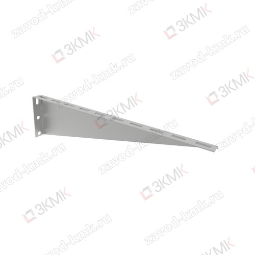 KN-500 мм S=2,0 Кронштейн настенный оцинкованный - рисунок 1