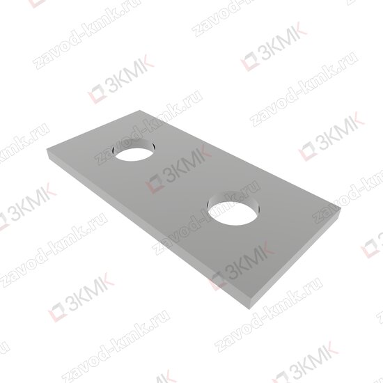 Пластина 2 отверстия MSP 102