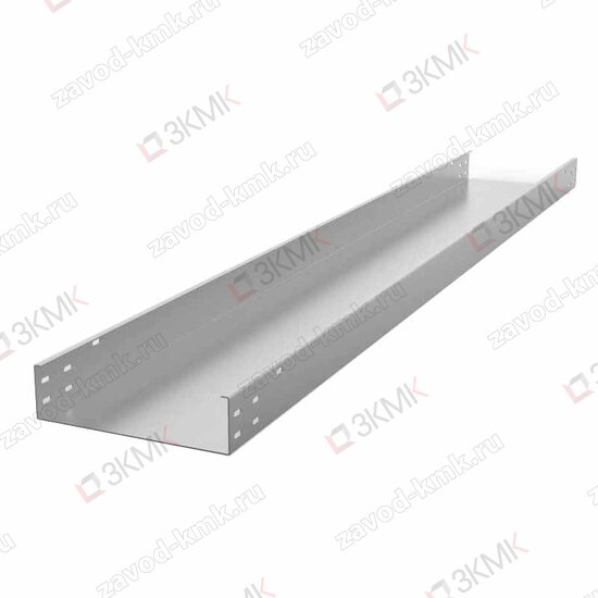 Лоток неперфорированный тяжелой серии LGT 300x80 крашенный