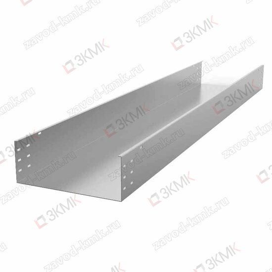 Лоток неперфорированный тяжелой серии LGT 400x150 гор.цинк