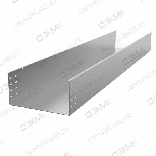 Лоток неперфорированный тяжелой серии LGT 400x200 крашенный