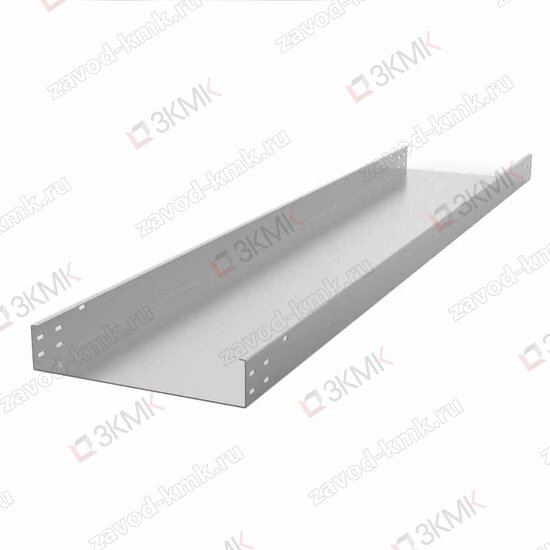 Лоток неперфорированный тяжелой серии LGT 400x80 крашенный
