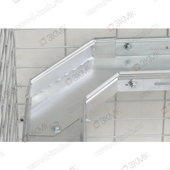 Угол UG 90 оцинкованный (монтаж с глухими лотками LG)