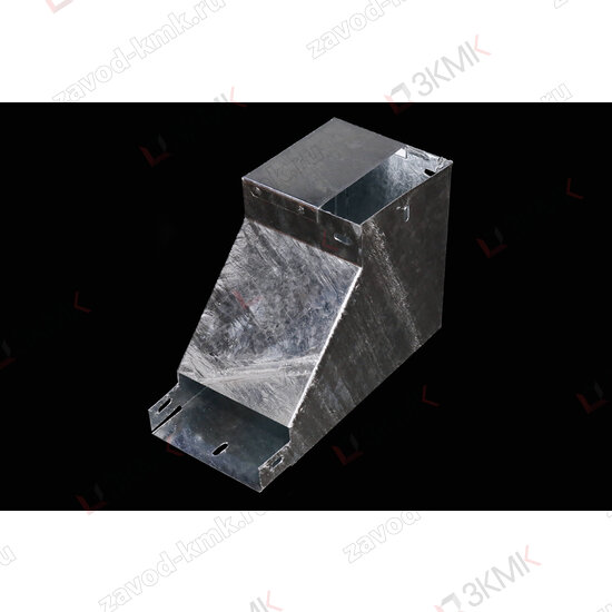 UVRR Угол верт. внутренний с разв. на 90 гр. правый/горячий цинк