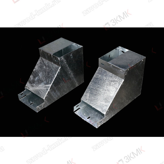 UVRR/UVRL Угол правый и левый верт. внутренний с разворотом на 90 гр. горячий цинк
