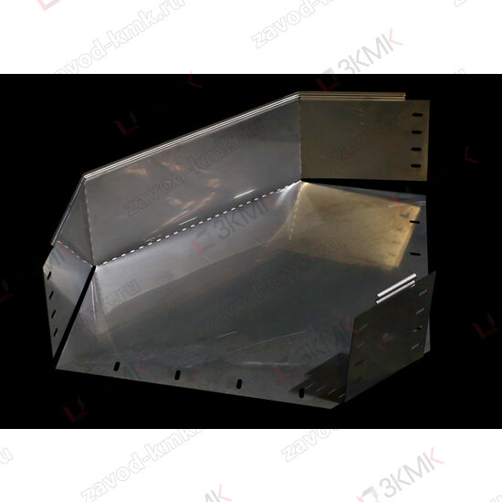 Угол горизонтальный UG 90 градусов (1,0 мм) нержавеющий