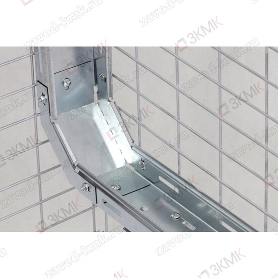 Угол верт. внутренний UVV 90 оцинк.- монтаж с лотками LP