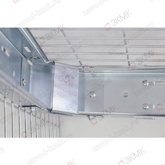 Угол верт. внутренний UVV 90 с крышкой KUVV 90 | фото с лотками LP