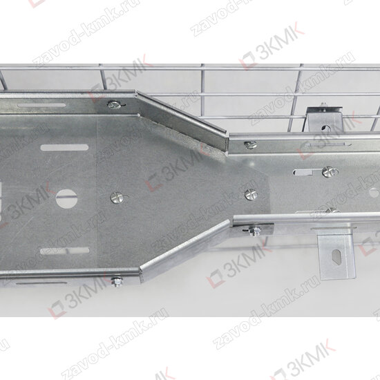 Оцинкованный симметричный переходник / пример монтажа