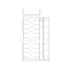 Лоток перфорированный 400х150х2000 (1,0 мм) крашенный