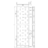Лоток перфорированный 300х60х2500 (1,0 мм) крашенный