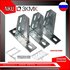NKU-500 мм S=2,5 Кронштейн настенный усиленный нержавеющая сталь