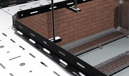 Часть кабельной эстакады