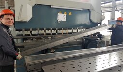 Лоток оцинкованный