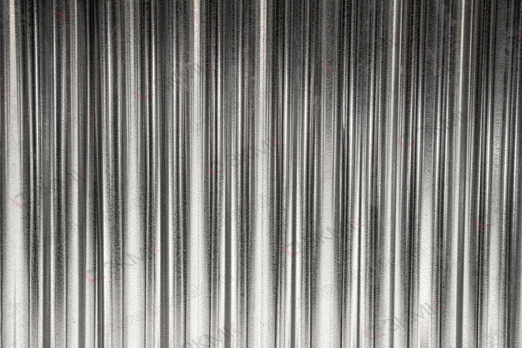 Оцинкованный профнастил, источник: www.freepik.com