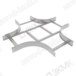 Угол Х-образный лестничного типа 400х100 мм