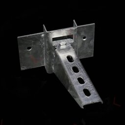Полка кабельная К1160 горячеоцинкованная скобой К1157 (в сборе)