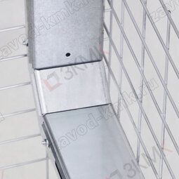 Угол UVV 90 с крышкой KUVV 90 оцинкованные | фото с лотками LP