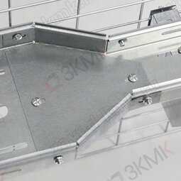 Оцинкованный симметр. переходник / монтаж с лотками LP